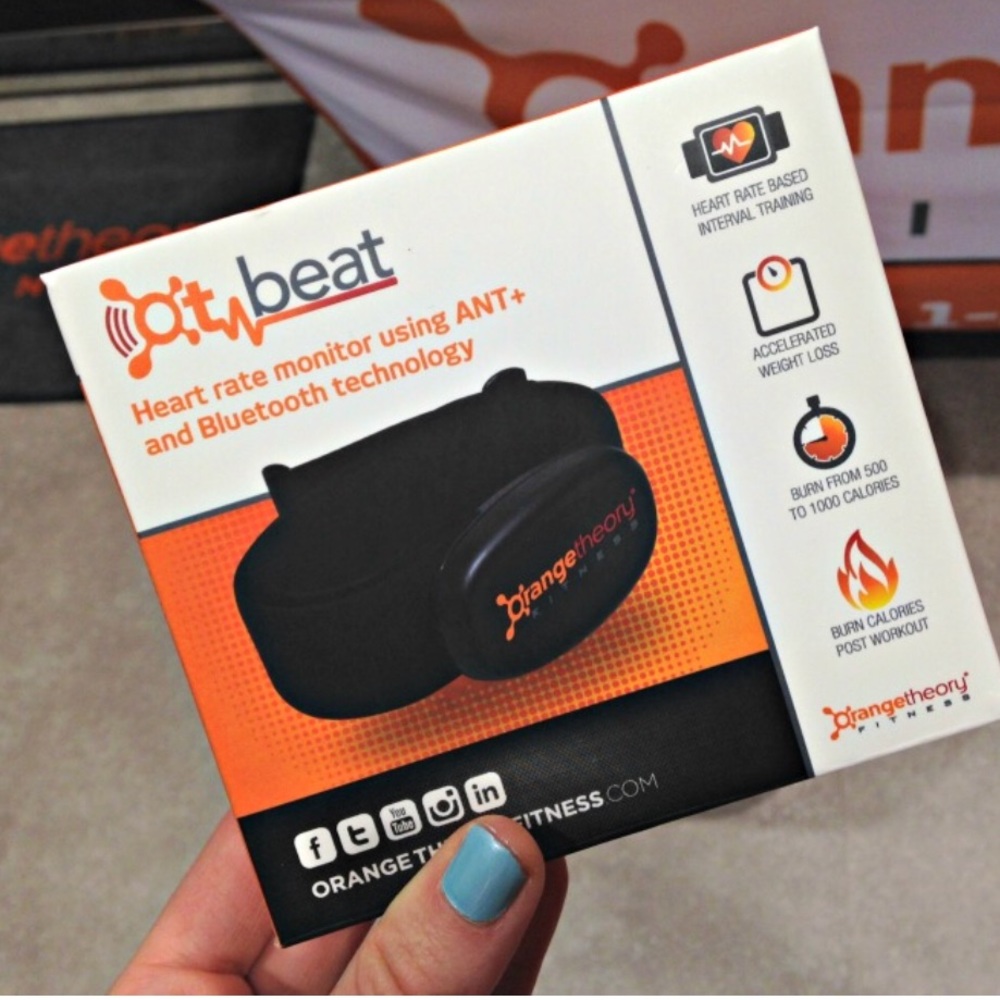 Orange theory fitness band for sale box included